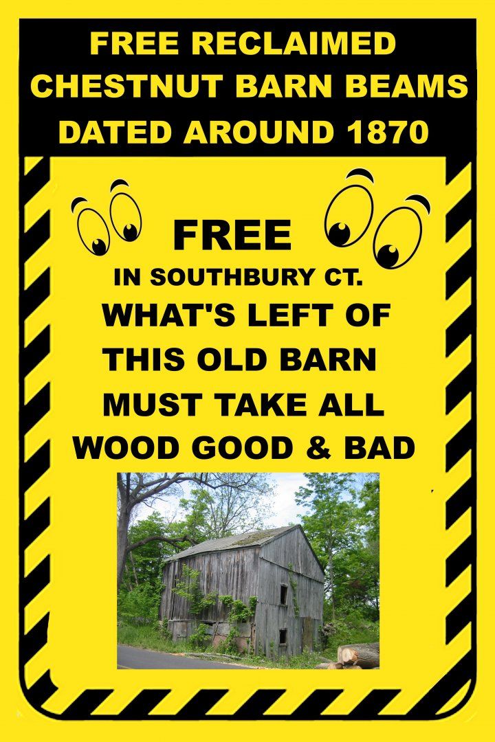 BARN  CHESNUT BEAMS